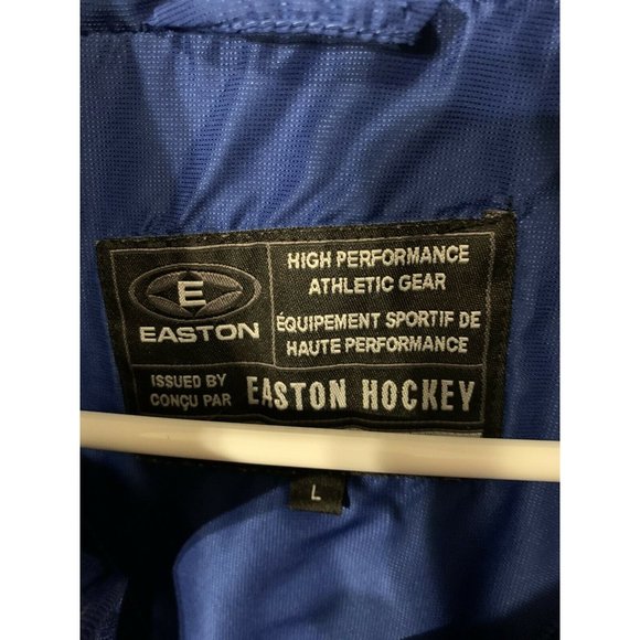 Easton Hockey Mens Jacket - Blue Sz L High Performance Athletic Gear - Picture 2 of 8